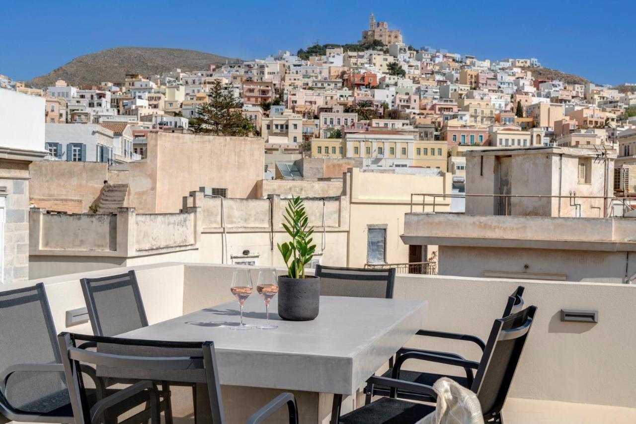The Heart Of Syra - Your Home In Ermoupolis ภายนอก รูปภาพ