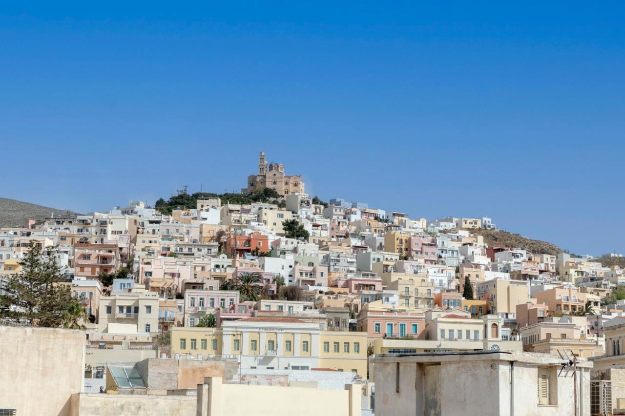 The Heart Of Syra - Your Home In Ermoupolis ภายนอก รูปภาพ
